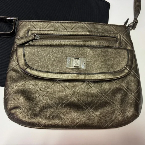 Style & Co Metallic Crossbody Bag - Picture 2 of 5